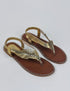 ARISTO GOLD TAŞLI SANDALET
